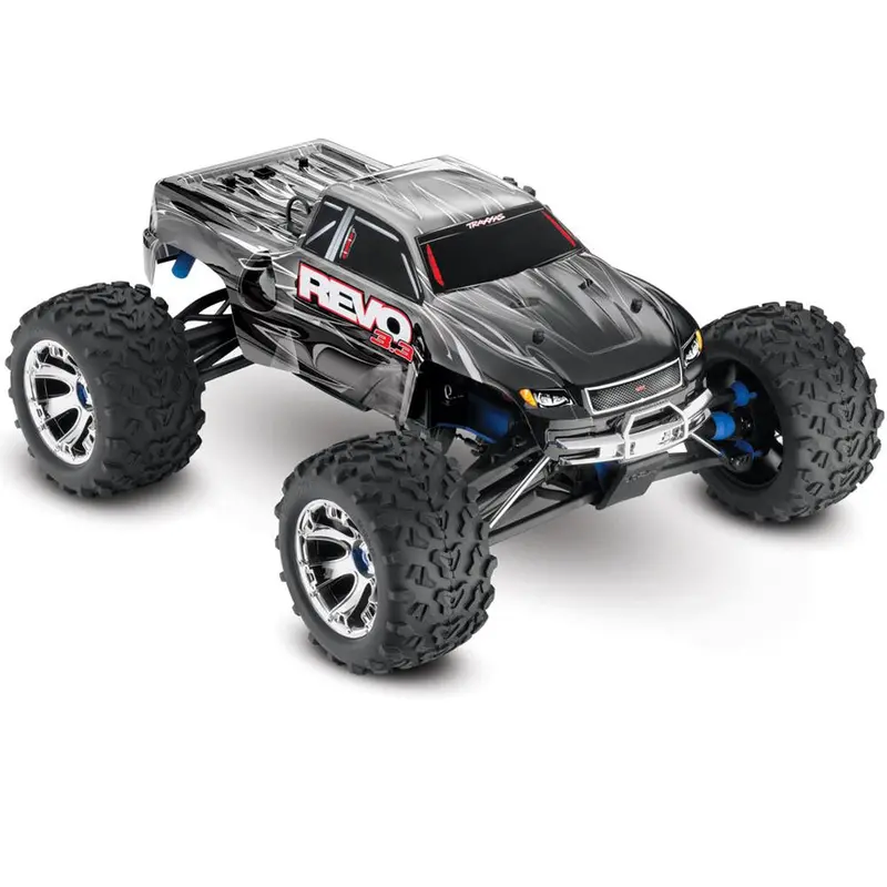 Traxxas Revo 3.3 Nitro 1/10 4Wd Monster Truck, Silver, 53097-3 1