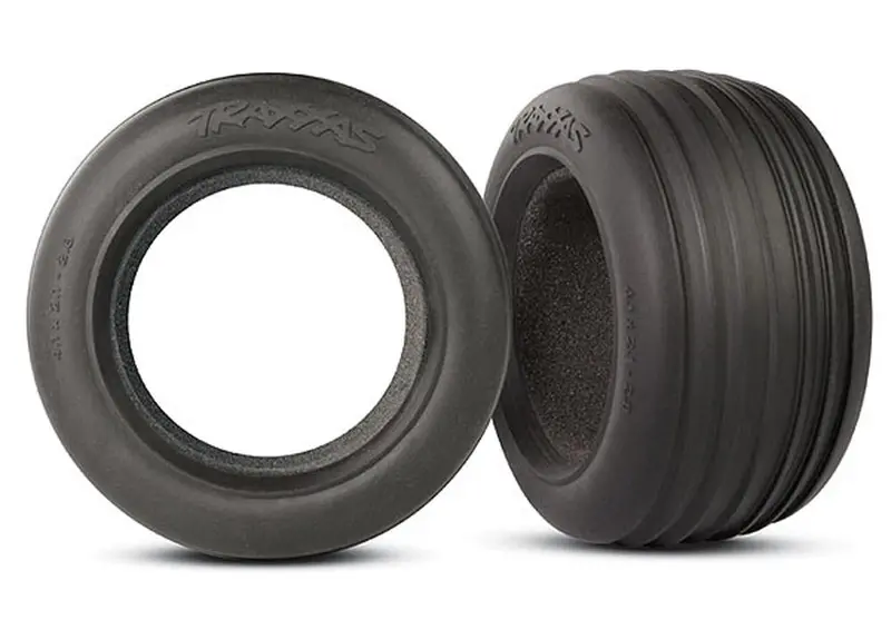 Traxxas Ribbed Front 2.8" Tires W/Insert, 5563 1