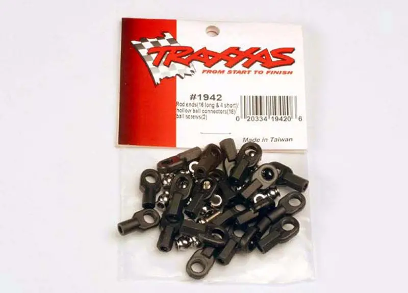 Traxxas Rod Ends & Hollow Ball Connectors, 1942 1