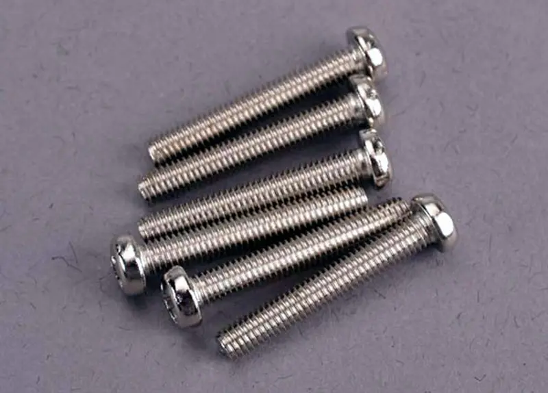 Traxxas Roundhead Machine Screws, 3X20mm, 2566 1