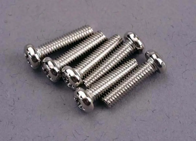Traxxas Roundhead Phillips Screws, 3X12mm, 2561 1