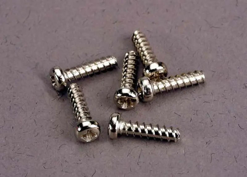 Traxxas Roundhead Self-Tapping Screws, 2.6X10mm, 2673 1