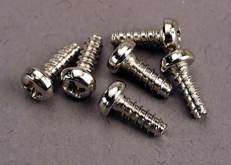 Traxxas Roundhead Self-Tapping Screws, 3X8mm, 2682 1
