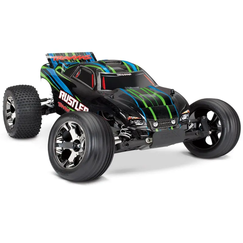 Traxxas Rustler Vxl Brushless 2Wd Stadium Truck, Green, 37076-4 1
