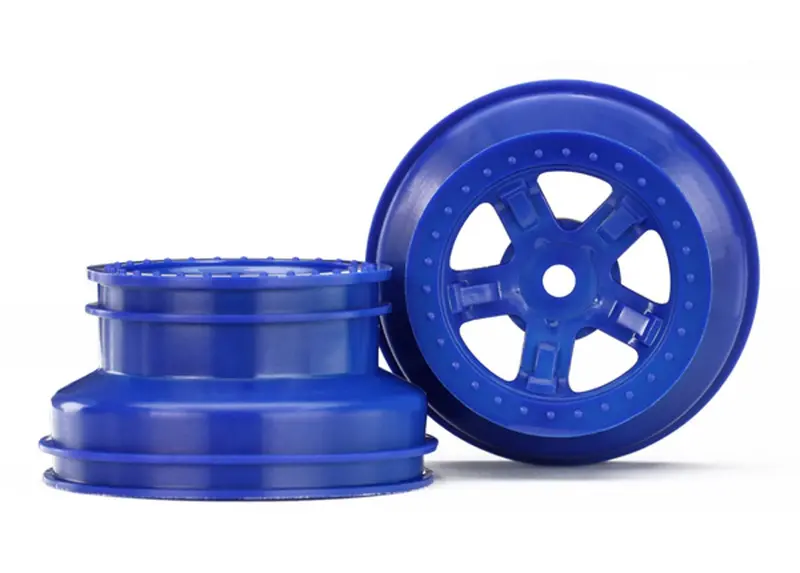 Traxxas Sct Beadlock Dual Profile Wheels, Blue, 7673 1