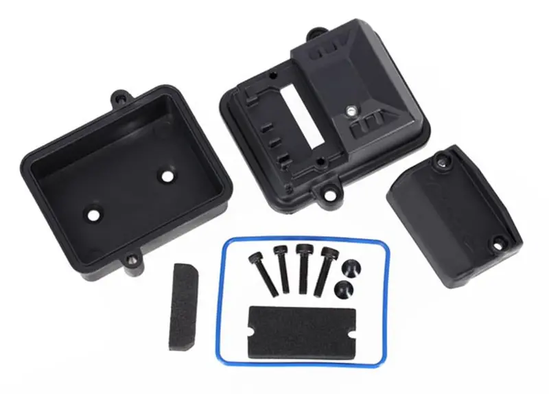 Traxxas Sealed Receiver Box W/ Foam Pads & Gasket, 7424 1