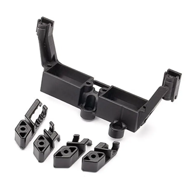 Traxxas Servo Mount / 2 Speed,  T-Lock, Wire Clips, Trx-6, 8240X 1