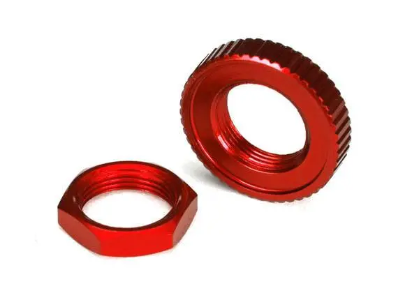Traxxas Servo Saver Nuts, Aluminum, Red, 8345R 1