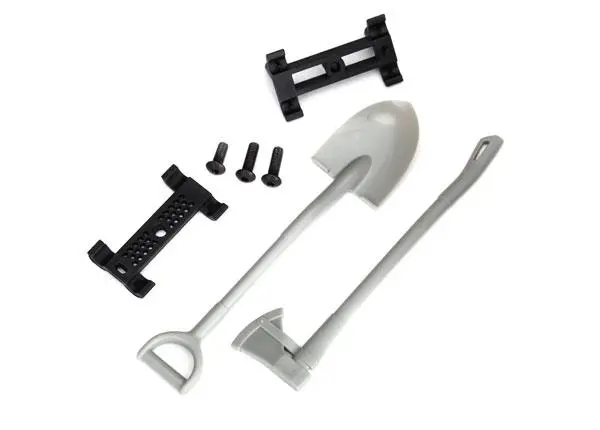 Traxxas Shovel, Axe, Accessory Mount, Trx-4, 8122 1