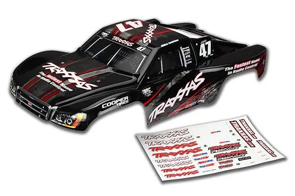 Traxxas Slash 4X4 Body, Mike Jenkins #47, 6826R 1