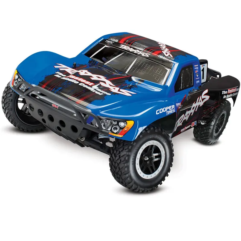 Traxxas Slash Vxl 1/10 2Wd Sct Rtr, Tsm, Blue #1, 58076-4 1