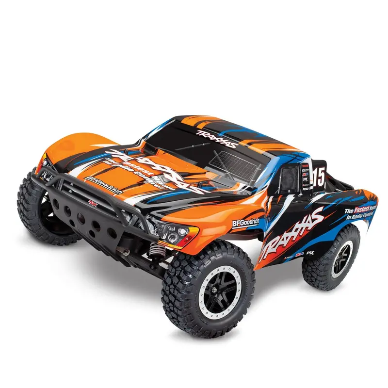 Traxxas Slash Vxl 1/10 2Wd Sct Rtr, Tsm, Orangex, 58076-4 1