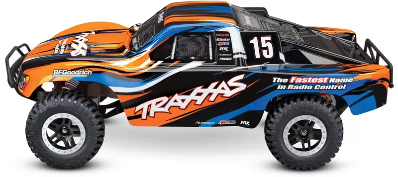 Traxxas Slash Vxl 1/10 2Wd Sct Rtr, Tsm, Orangex, 58076-4 2