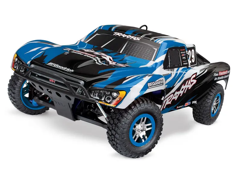 Traxxas Slayer Pro 1/10 4X4 Nitro Sct Rtr, Blue, 59076-3 1