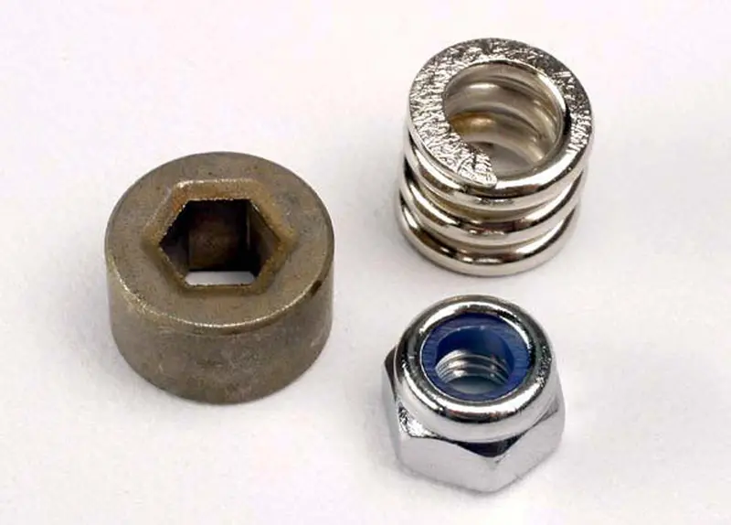 Traxxas Slipper Tension Spring, Spur Gear Bushing, Locknut, 1994 1