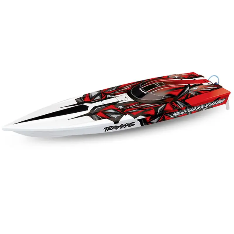 Traxxas Spartan Race Boat, Red X, 57076-4 1