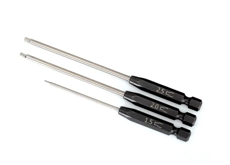 Traxxas Speed Bit 1/4" Hex Driver Set, 3Pc, 8715 1