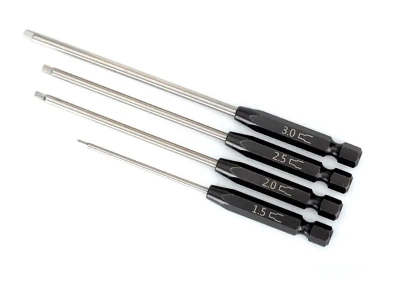 Traxxas Speed Bit 1/4" Hex Driver Set, 4Pc, 8715X 1