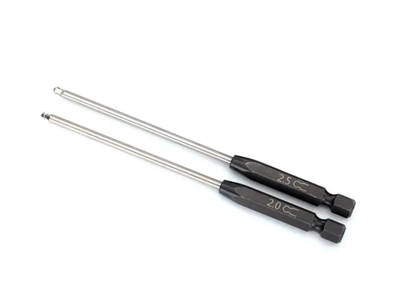 Traxxas Speed Bit 1/4" Hex Driver Set, Ball-End, 2Pc, 8716 1