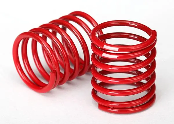 Traxxas Springs, Red, 2.8 Rate, White Stripe, 8366 1