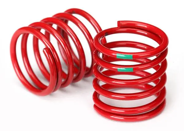 Traxxas Springs, Red, 4.075 Rate, Green Stripe, 8363 1