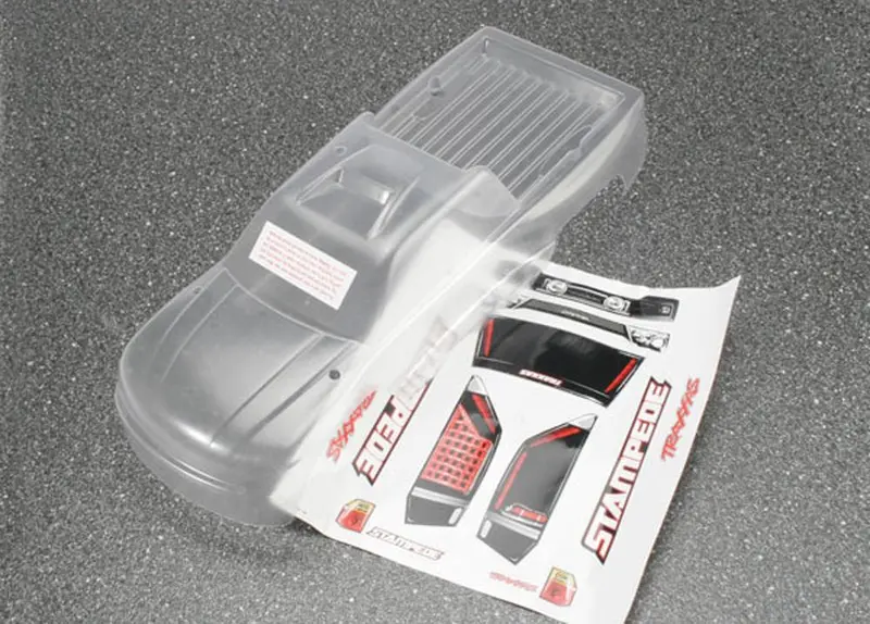 Traxxas Stampede Body, Clear & Decal Sheet, 3617 1