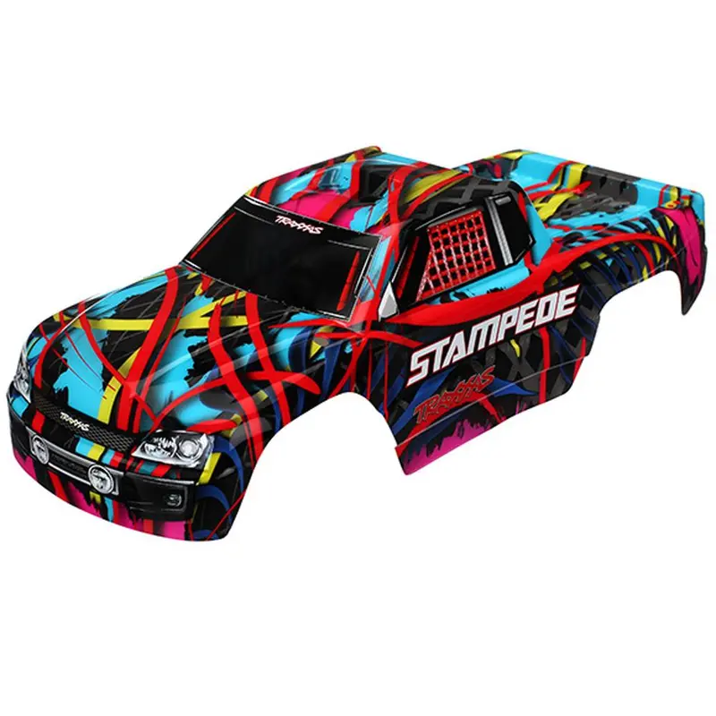 Traxxas Stampede Body, Painted, Hawaiian Graphics, 3649 1