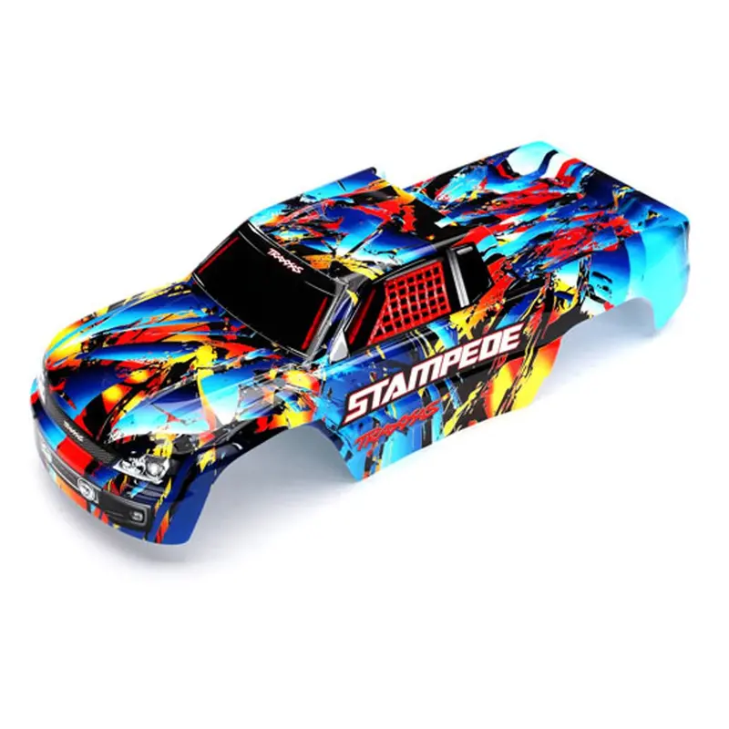 Traxxas Stampede Body, Painted, Rock N' Roll Graphics, 3648 1