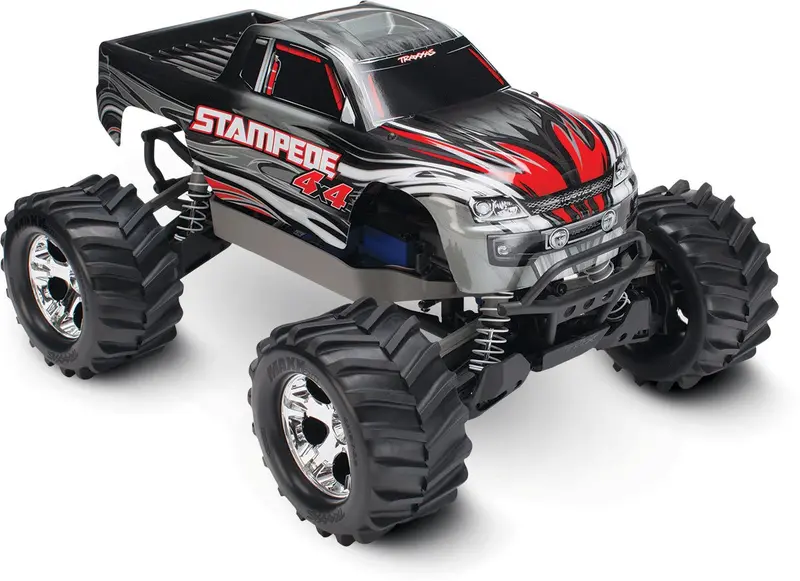 Traxxas Stampede Xl-5 1/10 4Wd Monster Truck, Silver, 67054-1 1