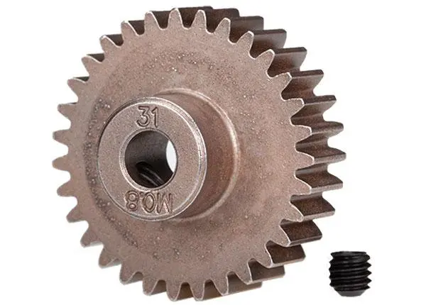 Traxxas Steel Pinion Gear, 0.8 Metric Pitch, 31T, 5638 1