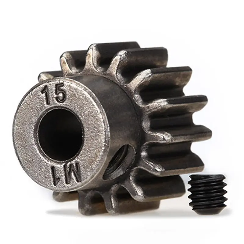 Traxxas Steel Pinion Gear, 1.0 Metric Pitch, 15T, 6487X 1