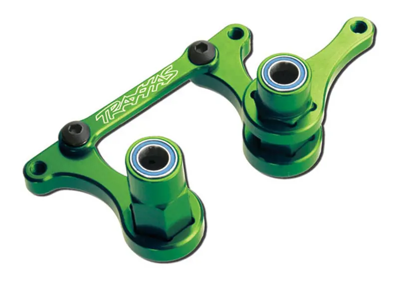Traxxas Steering Bellcranks, Drag Link, Aluminum, Green, 3743G 1
