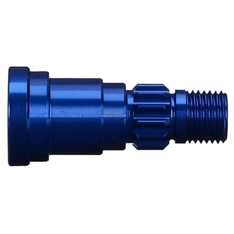 Traxxas Stub Axle, Aluminum, Blue, 7768 1