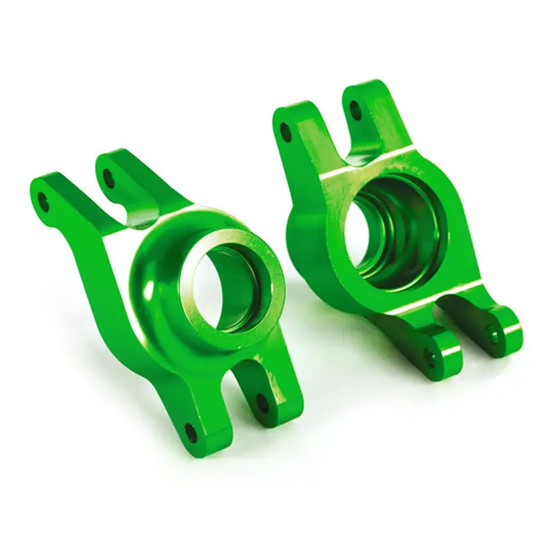 Traxxas Stub Axle Carriers, Aluminum, Green, 8952G 1