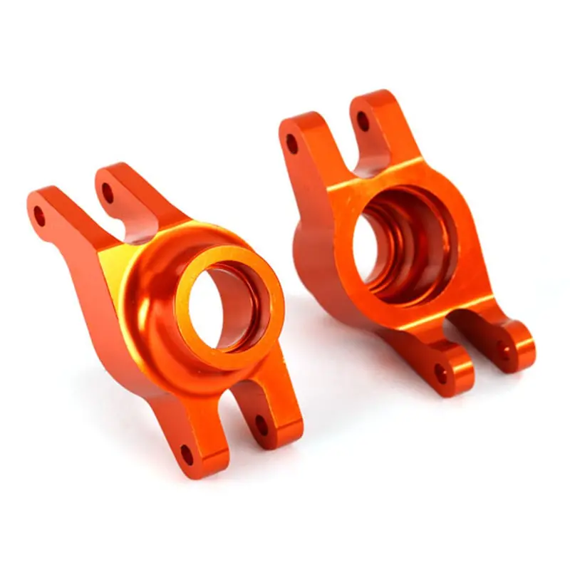 Traxxas Stub Axle Carriers, Aluminum, Orange, 8952A 1