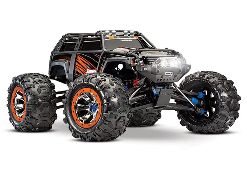 Traxxas Summit 1/10 4Wd Monster Truck, Orange X, 56076-4 1