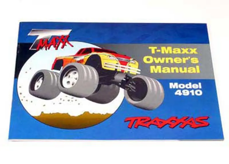 Traxxas T-Maxx 2.5 Owner's Manual, 4999X 1