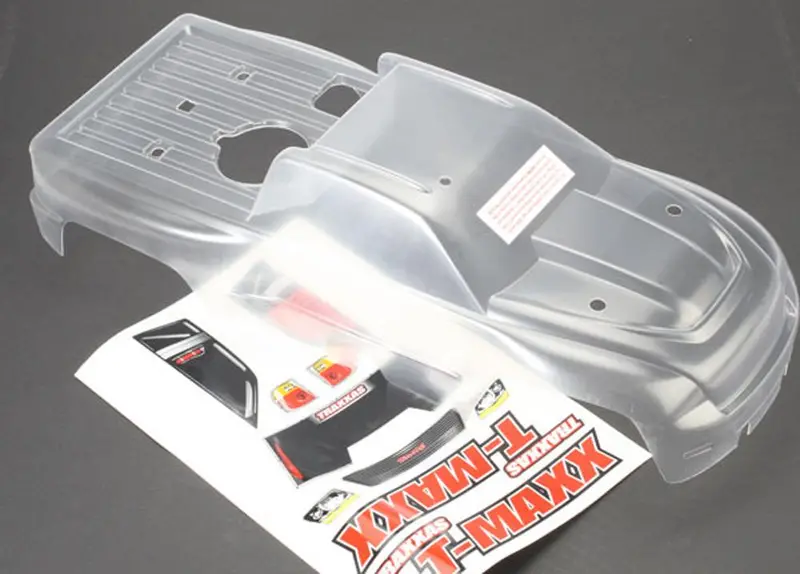 Traxxas T-Maxx 3.3 Body, Clear, 4921 1