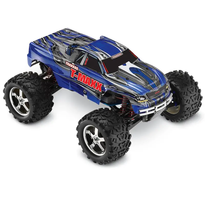Traxxas T-Maxx 3.3 Nitro 1/10 4Wd Monster Truck, Blue, 49077-3 1