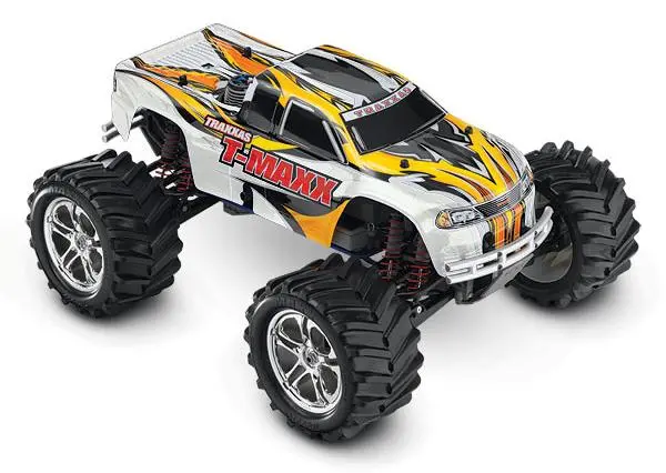 Traxxas T-Maxx Classic Nitro 1/10 4Wd Monster Truck, White, 49104-1 1