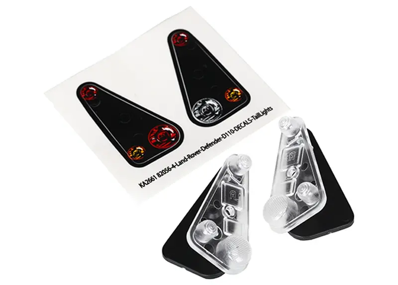 Traxxas Tail Light Housing, Lenses, Decals, 8014 1