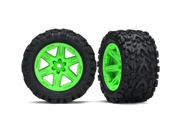 Traxxas Talon Extreme Tires, Rxt Wheels, 2.8", Green, 6774G 1