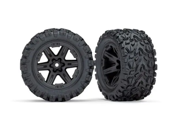 Traxxas Talon Extreme Tires, Rxt Wheels, Black, 6773 1