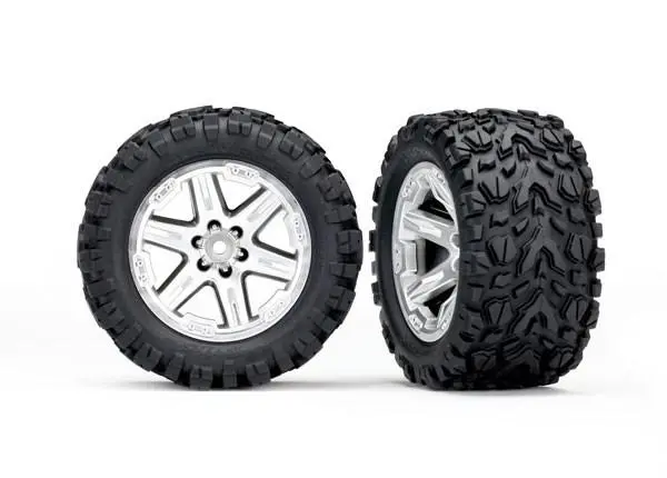 Traxxas Talon Extreme Tires, Rxt Wheels, Silver, 6773R 1