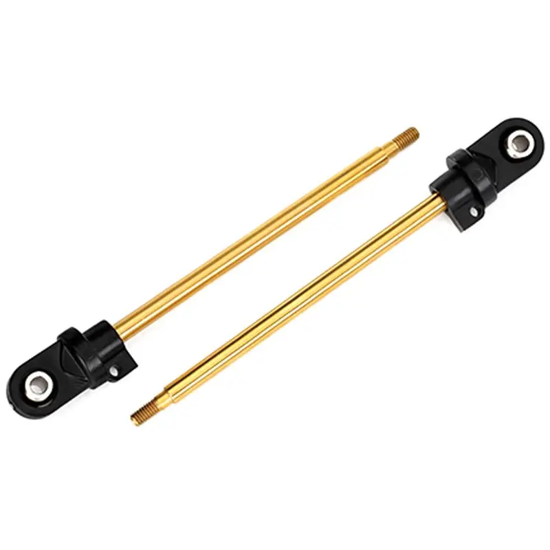 Traxxas Tin Coated Shock Shafts, Rod Ends, Balls, 7763T 1