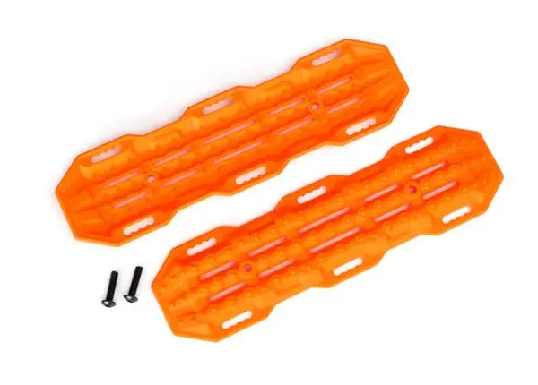 Traxxas Traction Board &  Mounting Hardware, Orange, Trx-4, 8121 1