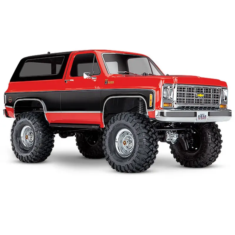 Traxxas Trx-4 1979 Chevrolet Blazer 1/10 4Wd Crawler, Red, 82076-4 1