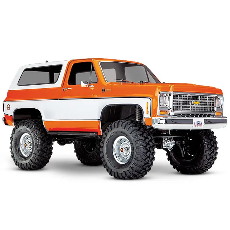 Traxxas Trx-4 1979 Chevy Blazer 4Wd Crawler, Rtr, Orange, 82076-4 1