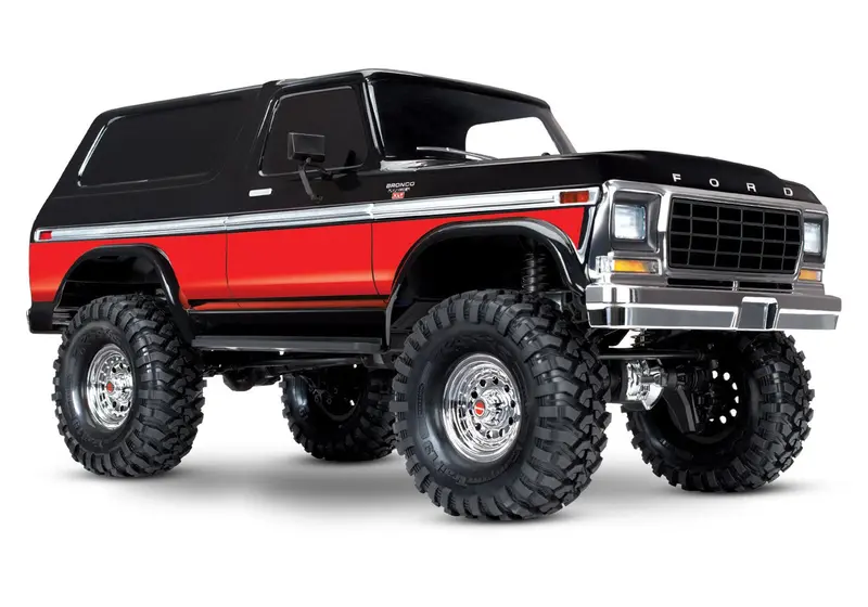 Traxxas Trx-4 Ford Bronco 1/10 4Wd Crawler, Red, 82046-4 1