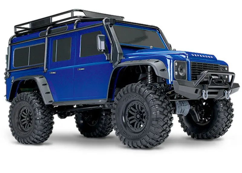 Traxxas Trx-4 Land Rover Defender 4Wd Crawler, Blue, 82056-4 1
